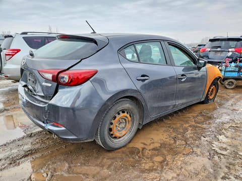 2017 Mazda 3, VIN JM1BN1K70H1123524. Фото 3 з 6 з аукціону Copart. Каталог авто зі США OpenDataCar.