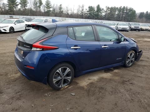 2018 Nissan Leaf, VIN 1N4AZ1CP8JC303414. Фото 3 з 6 з аукціону Copart. Каталог авто зі США OpenDataCar.