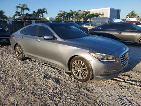 2017 Genesis G80, VIN KMHGN4JE7HU206336. Фото 4 з 6 з аукціону Copart. Каталог авто зі США OpenDataCar.