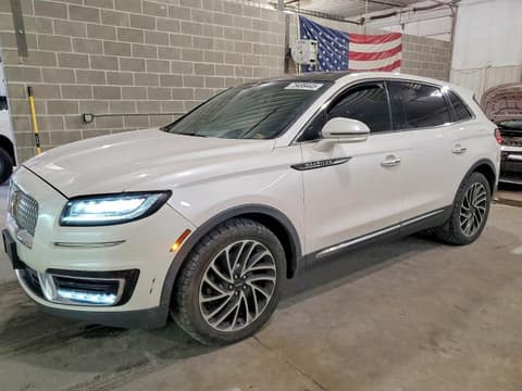 2019 Lincoln Nautilus, VIN 2LMPJ8L91KBL42868. Фото 1 з 6 з аукціону Copart. Каталог авто зі США OpenDataCar.