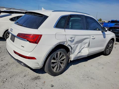 2021 Audi Q5, VIN WA1BAAFY5M2128442. Фото 3 з 6 з аукціону Copart. Каталог авто зі США OpenDataCar.