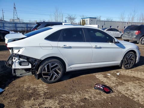 2024 Volkswagen Jetta, VIN 3VWGM7BU9RM051323. Фото 3 з 6 з аукціону Copart. Каталог авто зі США OpenDataCar.