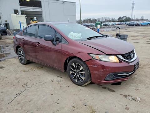 2015 Honda Civic, VIN 19XFB2F82FE043901. Фото 4 з 6 з аукціону Copart. Каталог авто зі США OpenDataCar.