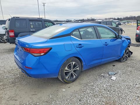 2023 Nissan Sentra, VIN 3N1AB8CV7PY229010. Фото 3 из 6 с аукциона Copart. Каталог авто из США OpenDataCar.