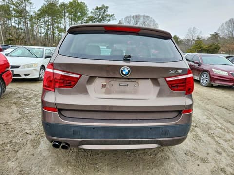 2014 Bmw X3, VIN 5UXWX9C51E0D31518. Фото 6 з 6 з аукціону Copart. Каталог авто зі США OpenDataCar.