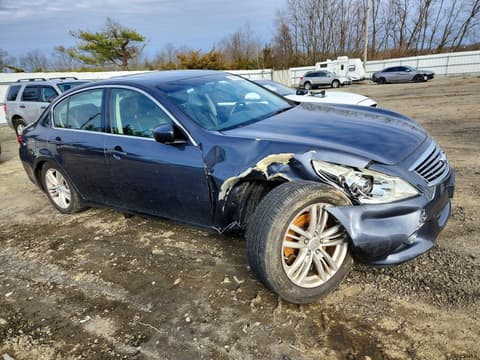 2012 Infiniti G25, VIN JN1DV6AR8CM730080. Фото 4 из 6 с аукциона Copart. Каталог авто из США OpenDataCar.
