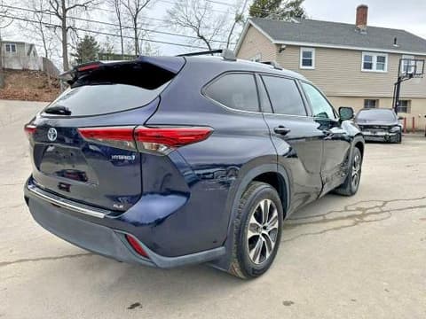 2020 Toyota Highlander Hybrid, VIN 5TDHBRCHXLS505435. Фото 3 з 6 з аукціону Copart. Каталог авто зі США OpenDataCar.