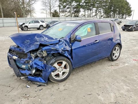 2012 Chevrolet Sonic, VIN 1G1JE6SB8C4220029. Фото 1 з 6 з аукціону Copart. Каталог авто зі США OpenDataCar.