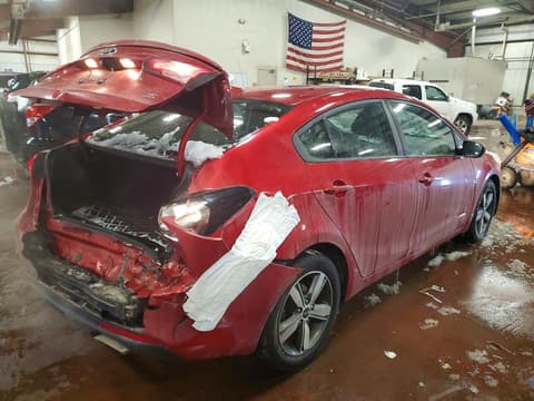 2018 Kia Forte, VIN 3KPFL4A70JE219621. Фото 3 з 6 з аукціону Copart. Каталог авто зі США OpenDataCar.