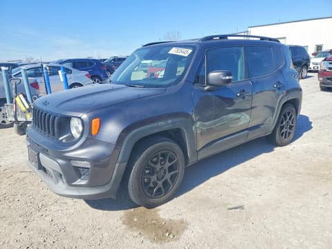 2019 Jeep Renegade, VIN ZACNJABB7KPK18129. Фото 1 из 6 с аукциона Copart. Каталог авто из США OpenDataCar.