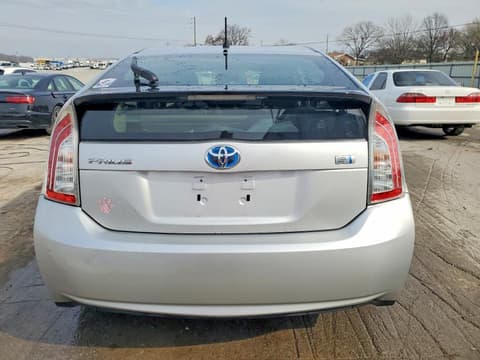 2012 Toyota Prius, VIN JTDKN3DU6C1493626. Фото 6 з 6 з аукціону Copart. Каталог авто зі США OpenDataCar.
