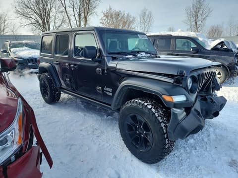 2020 Jeep Wrangler Unlimited, VIN 1C4HJXDN1LW152224. Zdjęcie 4 z 6 z aukcji Copart. Katalog aut z USA OpenDataCar.