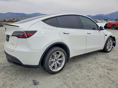 2021 Tesla Model Y, VIN 5YJYGDEE6MF195927. Фото 3 з 6 з аукціону Copart. Каталог авто зі США OpenDataCar.