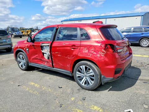 2025 Mitsubishi Outlander Sport, VIN JA4ARUAU4SU001791. Фото 2 з 6 з аукціону Copart. Каталог авто зі США OpenDataCar.