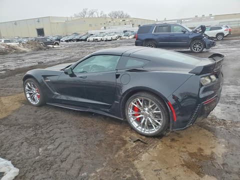2017 Chevrolet Corvette, VIN 1G1YU2D62H5605677. Photo 2 of 6 from Copart auction. OpenDataCar US salvage catalog.