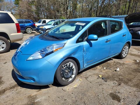 2015 Nissan Leaf, VIN 1N4AZ0CPXFC327005. Фото 1 з 6 з аукціону Copart. Каталог авто зі США OpenDataCar.