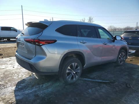 2024 Toyota Highlander, VIN 5TDKDRBHXRS550529. Фото 3 з 6 з аукціону Copart. Каталог авто зі США OpenDataCar.