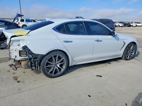 2019 Genesis G70, VIN KMTG44LAXKU019554. Фото 3 з 6 з аукціону Copart. Каталог авто зі США OpenDataCar.