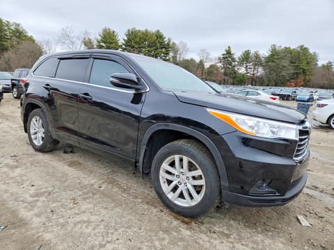 2014 Toyota Highlander, VIN 5TDBKRFHXES048078. Фото 4 з 6 з аукціону Copart. Каталог авто зі США OpenDataCar.