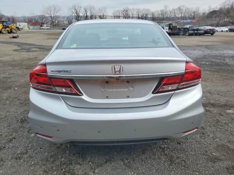 2014 Honda Civic, VIN 19XFB2F82EE209221. Zdjęcie 6 z 6 z aukcji Copart. Katalog aut z USA OpenDataCar.