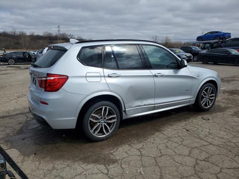 2015 Bmw X3, VIN 5UXWX9C58F0D56997. Zdjęcie 3 z 6 z aukcji Copart. Katalog aut z USA OpenDataCar.
