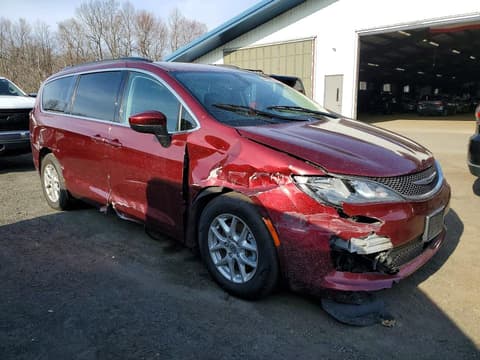 2021 Chrysler Voyager, VIN 2C4RC1DG0MR520920. Фото 4 из 6 с аукциона Copart. Каталог авто из США OpenDataCar.