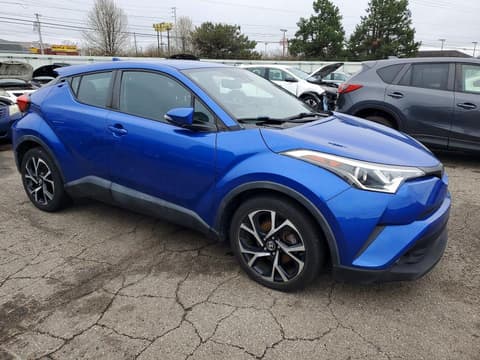2018 Toyota C-HR, VIN NMTKHMBX1JR037686. Фото 4 з 6 з аукціону Copart. Каталог авто зі США OpenDataCar.