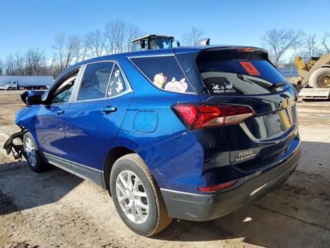 2022 Chevrolet Equinox, VIN 3GNAXUEV2NL152052. Фото 2 з 6 з аукціону Copart. Каталог авто зі США OpenDataCar.