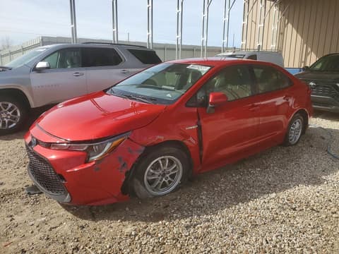 2021 Toyota Corolla, VIN JTDEAMDE5MJ029820. Фото 1 з 6 з аукціону Copart. Каталог авто зі США OpenDataCar.