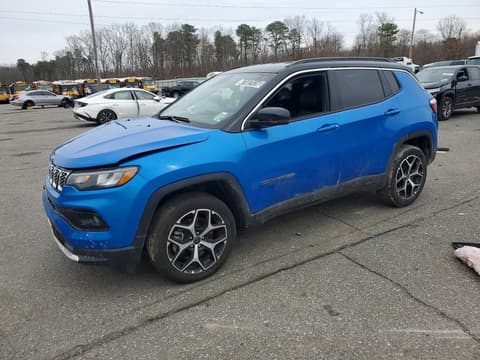 2025 Jeep Compass, VIN 3C4NJDCN7ST605771. Фото 1 из 6 с аукциона Copart. Каталог авто из США OpenDataCar.