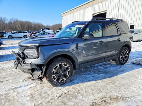 2024 Ford Bronco Sport, VIN 3FMCR9C67RRE58747. Фото 1 из 6 с аукциона Copart. Каталог авто из США OpenDataCar.