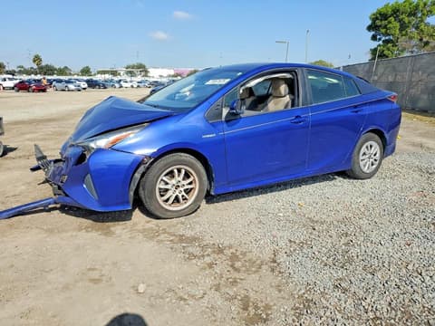 2017 Toyota Prius, VIN JTDKBRFU6H3538892. Фото 1 з 6 з аукціону Copart. Каталог авто зі США OpenDataCar.