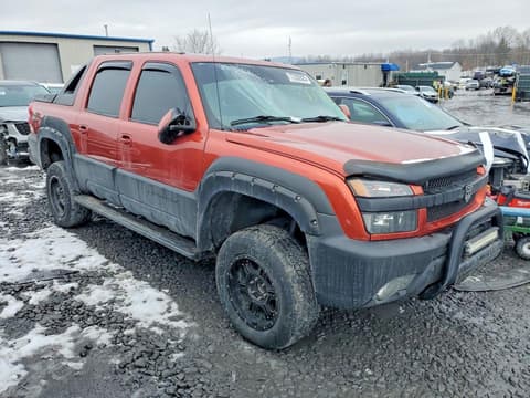 2002 Chevrolet Avalanche, VIN 3GNEK13T52G349110. Фото 4 з 6 з аукціону Copart. Каталог авто зі США OpenDataCar.