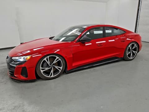 2022 Audi e-tron GT, VIN WAUEJBFW0N7001509. Фото 1 з 6 з аукціону Copart. Каталог авто зі США OpenDataCar.