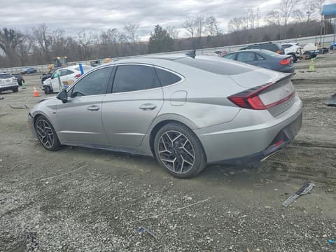 2021 Hyundai Sonata, VIN 5NPEK4JC9MH127807. Zdjęcie 2 z 6 z aukcji Copart. Katalog aut z USA OpenDataCar.