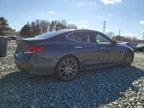 2021 Genesis G70, VIN KMTG44LA1MU073716. Фото 3 з 6 з аукціону Copart. Каталог авто зі США OpenDataCar.