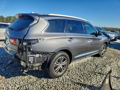 2017 Infiniti QX60, VIN 5N1DL0MN4HC530881. Фото 3 из 6 с аукциона Copart. Каталог авто из США OpenDataCar.