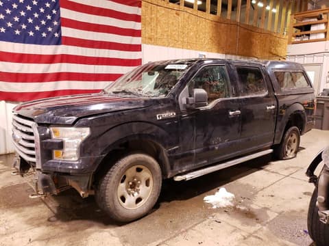 2016 Ford F-150 Lightning, VIN 1FTEW1EF6GFB88005. Photo 1 of 6 from Copart auction. OpenDataCar US salvage catalog.