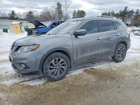 2016 Nissan Rogue, VIN 5N1AT2MV9GC886031. Фото 1 з 6 з аукціону Copart. Каталог авто зі США OpenDataCar.