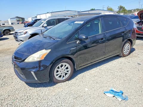 2012 Toyota Prius V, VIN JTDZN3EU6C3040821. Фото 1 з 6 з аукціону Copart. Каталог авто зі США OpenDataCar.