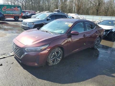 2024 Nissan Sentra, VIN 3N1AB8CV8RY352155. Фото 1 з 6 з аукціону Copart. Каталог авто зі США OpenDataCar.