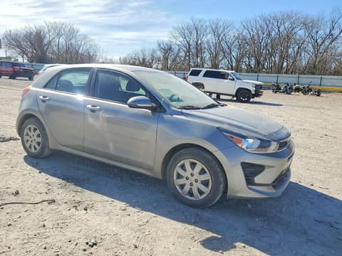 2023 Kia Rio, VIN 3KPA25AD4PE562157. Photo 4 of 6 from Copart auction. OpenDataCar US salvage catalog.