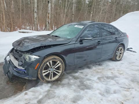 2018 Bmw 3 Series, VIN WBA8D9C5XJA614744. Фото 1 з 6 з аукціону Copart. Каталог авто зі США OpenDataCar.