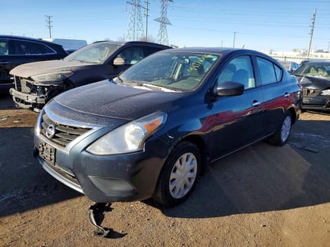 2016 Nissan Versa, VIN 3N1CN7AP6GL848175. Photo 1 of 6 from Copart auction. OpenDataCar US salvage catalog.