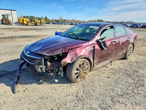 2019 Kia Optima, VIN 5XXGT4L38KG298186. Фото 1 з 6 з аукціону Copart. Каталог авто зі США OpenDataCar.