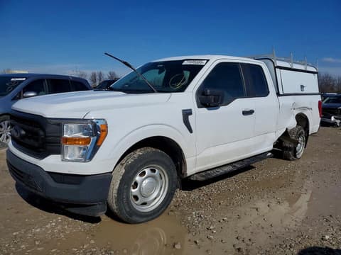 2021 Ford F-150, VIN 1FTEX1C53MKE56129. Фото 1 з 6 з аукціону Copart. Каталог авто зі США OpenDataCar.