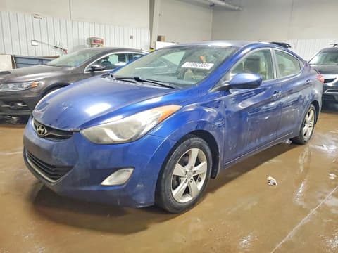 2013 Hyundai Elantra, VIN KMHDH4AE8DU733970. Фото 1 з 6 з аукціону Copart. Каталог авто зі США OpenDataCar.