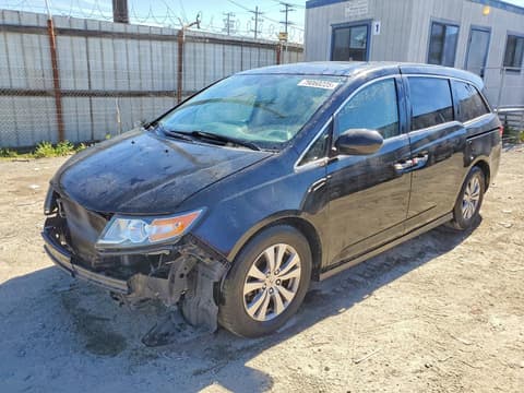 2016 Honda Odyssey, VIN 5FNRL5H60GB007451. Фото 1 з 6 з аукціону Copart. Каталог авто зі США OpenDataCar.