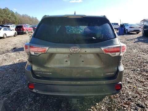 2016 Toyota Highlander, VIN 5TDYKRFH2GS187201. Фото 6 з 6 з аукціону Copart. Каталог авто зі США OpenDataCar.