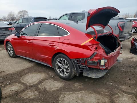 2021 Hyundai Sonata, VIN KMHL14JA0MA147102. Фото 2 з 6 з аукціону Copart. Каталог авто зі США OpenDataCar.